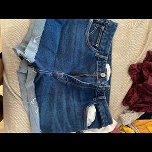 Zara Blue Jean Shorts